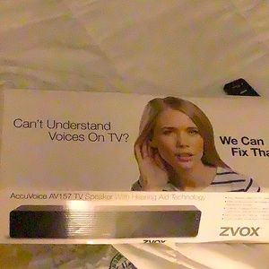 ZVOX SOUNDBAR ACCUVOICE AV157